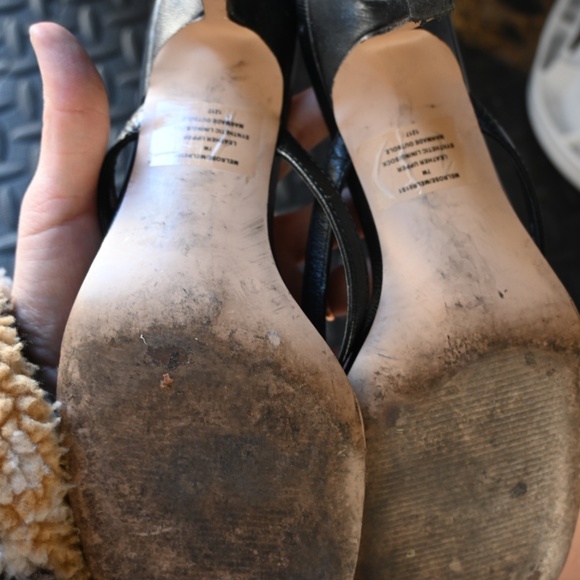 Steve Madden sandal kitten heels - Picture 3 of 3